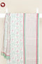 Chanderi Silk Dress Material with Dupatta in Floral Block Print