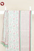 Chanderi Silk Dress Material with Dupatta in Floral Block Print