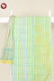 Cambric Cotton Dress Material With Kota Doria Dupatta in Floral Block Print