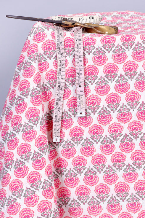 Cambric Cotton In Floral Print