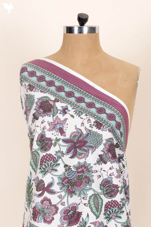 Cambric Cotton In Floral Print