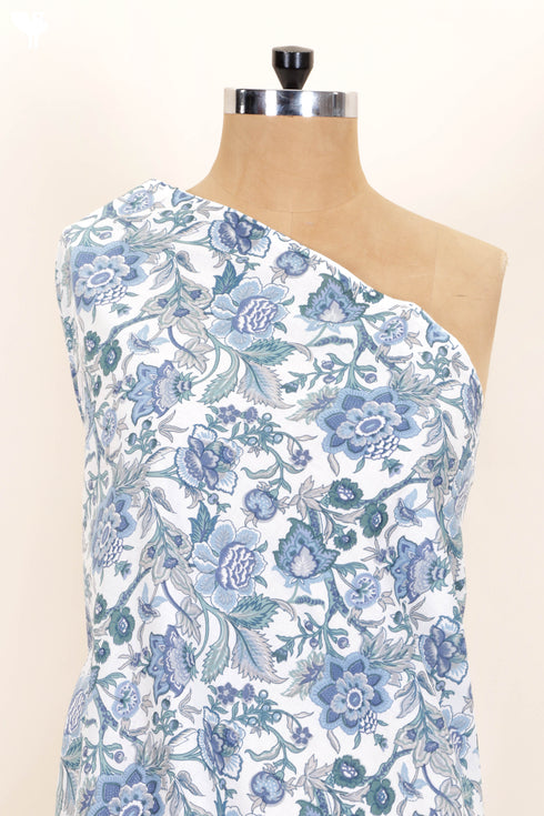 Cambric Cotton In Floral Print