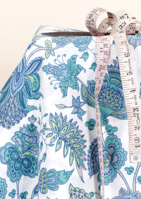 Cambric Cotton In Floral Print