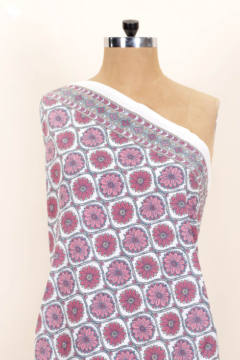 Cambric Cotton In Floral Print