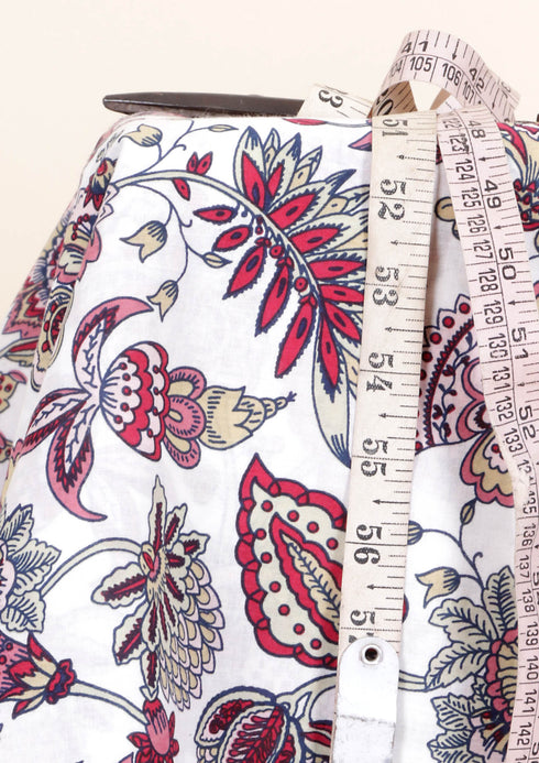 Cambric Cotton In Floral Print