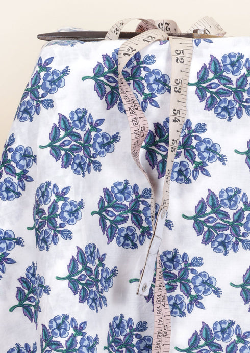 Cambric Cotton In Floral Print