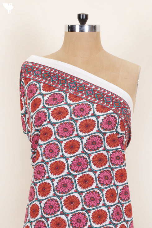 Cambric Cotton In Floral Print