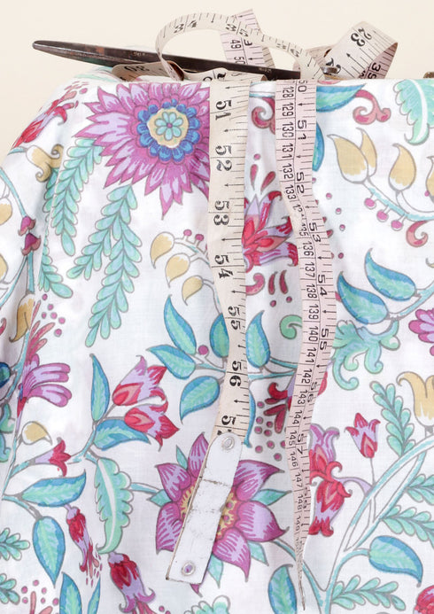 Cambric Cotton In Floral Print