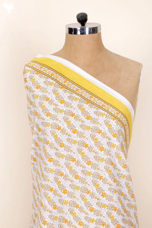 Cambric Cotton In Floral Print