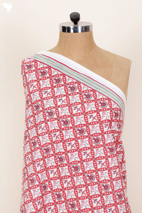 Cambric Cotton In Graphic Print