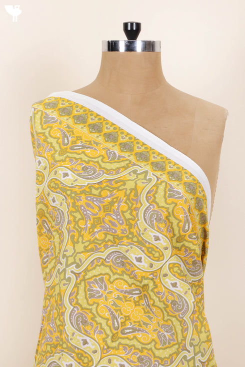 Cambric Cotton In Graphic Print