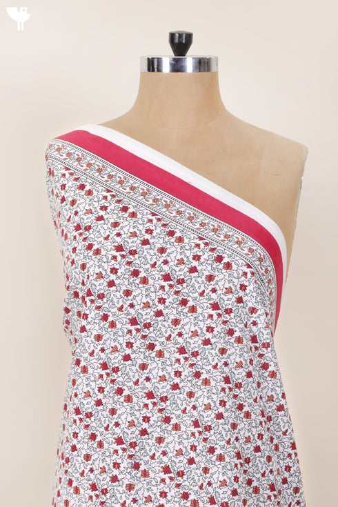 Cambric Cotton In Floral Print