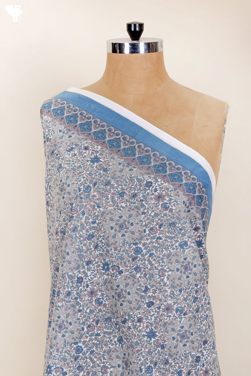 Cambric Cotton In Floral Print