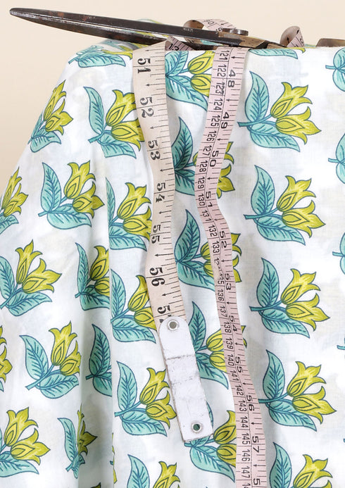 Cambric Cotton In Floral Print