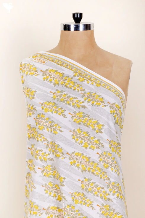 Cambric Cotton In Floral Print