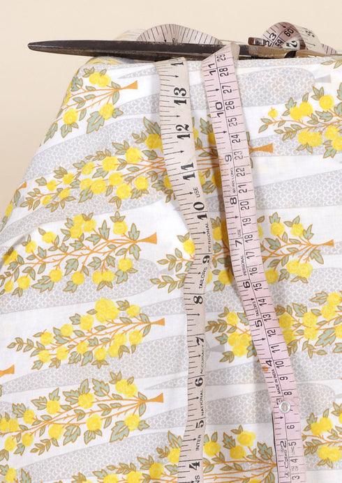 Cambric Cotton In Floral Print