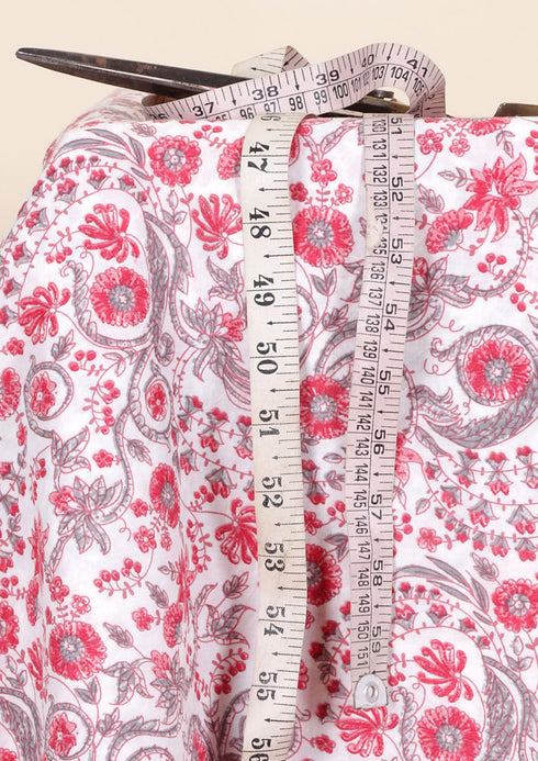 Cambric Cotton In Floral Print