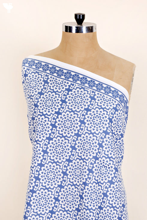 Cambric Cotton In Floral Print