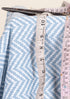 Cambric Cotton In Zigzag Print