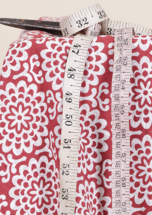 Cambric Cotton In Floral Print