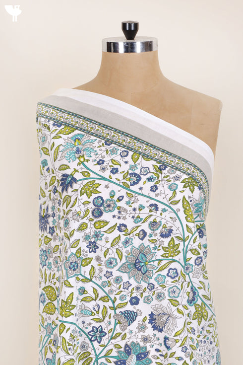 Cambric Cotton In Floral Print