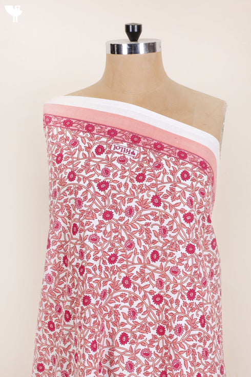 Cambric Cotton In Floral Print