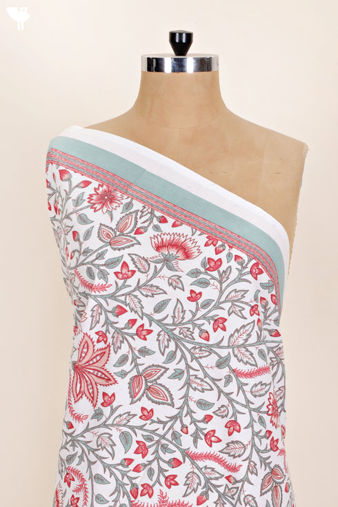 Cambric Cotton In Floral Print