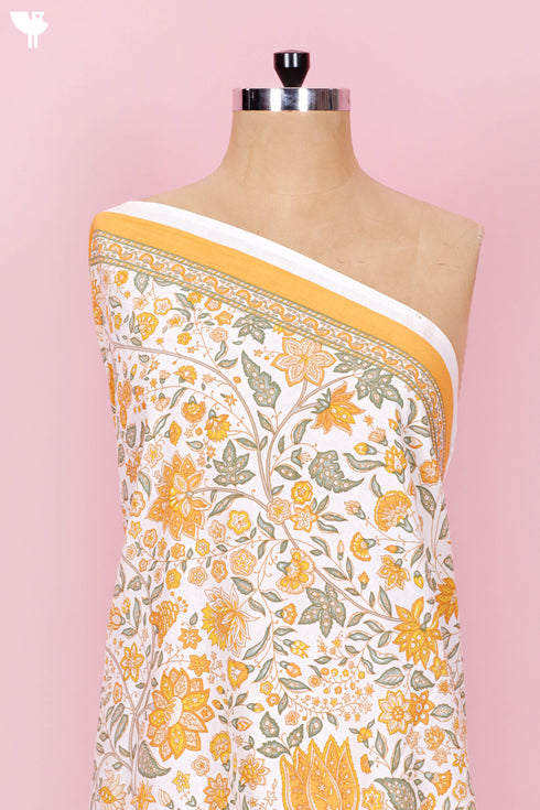 Cambric Cotton In Floral Print