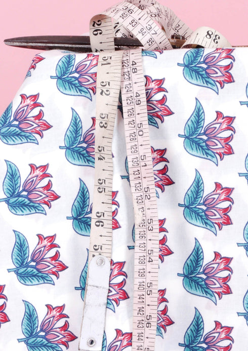 Cambric Cotton In Floral Print