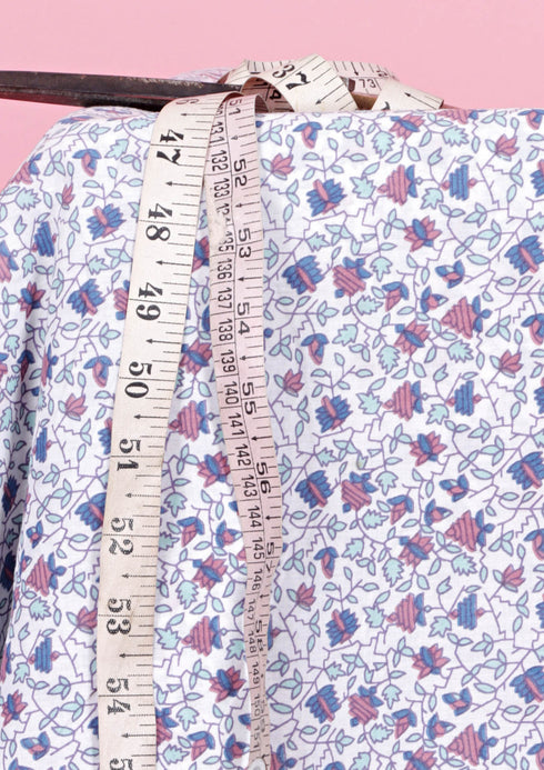 Cambric Cotton In Floral Print