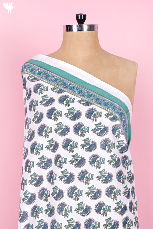 Cambric Cotton In Floral Print