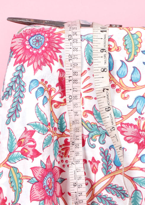 Cambric Cotton In Floral Print