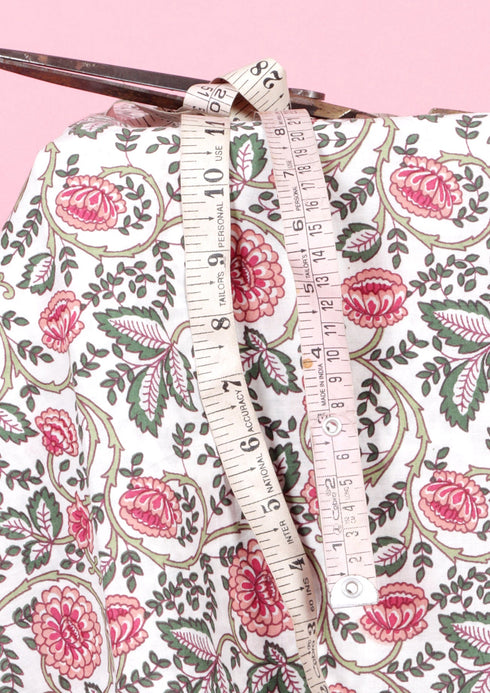 Cambric Cotton In Floral Print