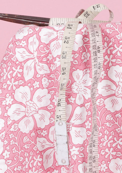 Cambric Cotton In Floral Print