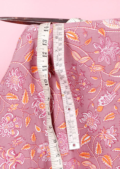 Cambric Cotton In Floral Print