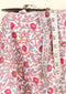 Pink & Peach Cambric Cotton Fabric | Yardage