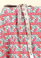 Hot Pink & Orange Cambric Cotton Fabric | Yardage