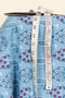Cambric Cotton Blue Floral Fabric