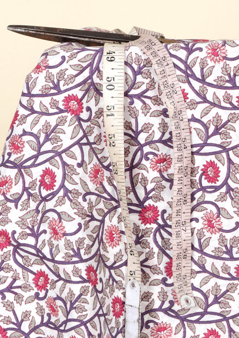 Cambric Cotton In Floral Print