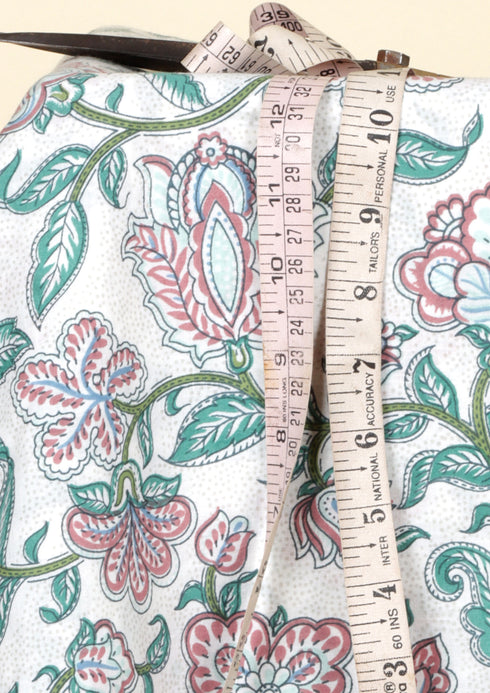 Cambric Cotton In Floral Print