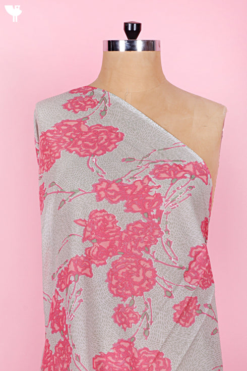 Mulmul Cotton In Floral Print