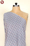 Cambric Cotton In Zigzag Print