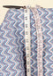 Cambric Cotton In Zigzag Print