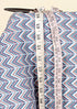 Cambric Cotton In Zigzag Print
