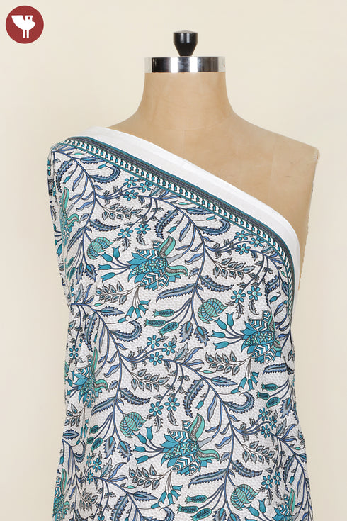 Cambric Cotton Floral Print Fabric