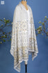 Mul Mul Wrap in Assorted Sand & Grey Block Prints