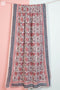 Mul Mul Cotton Wrap In Floral Block Print