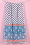 Mulmul Cotton Wrap In Floral Block Print