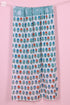 Mulmul Cotton Wrap In Floral Block Print