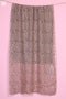 Wool Stole In Paisley Block Print